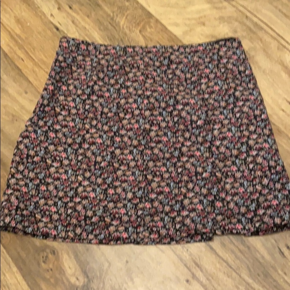 Floral Mini Skirt